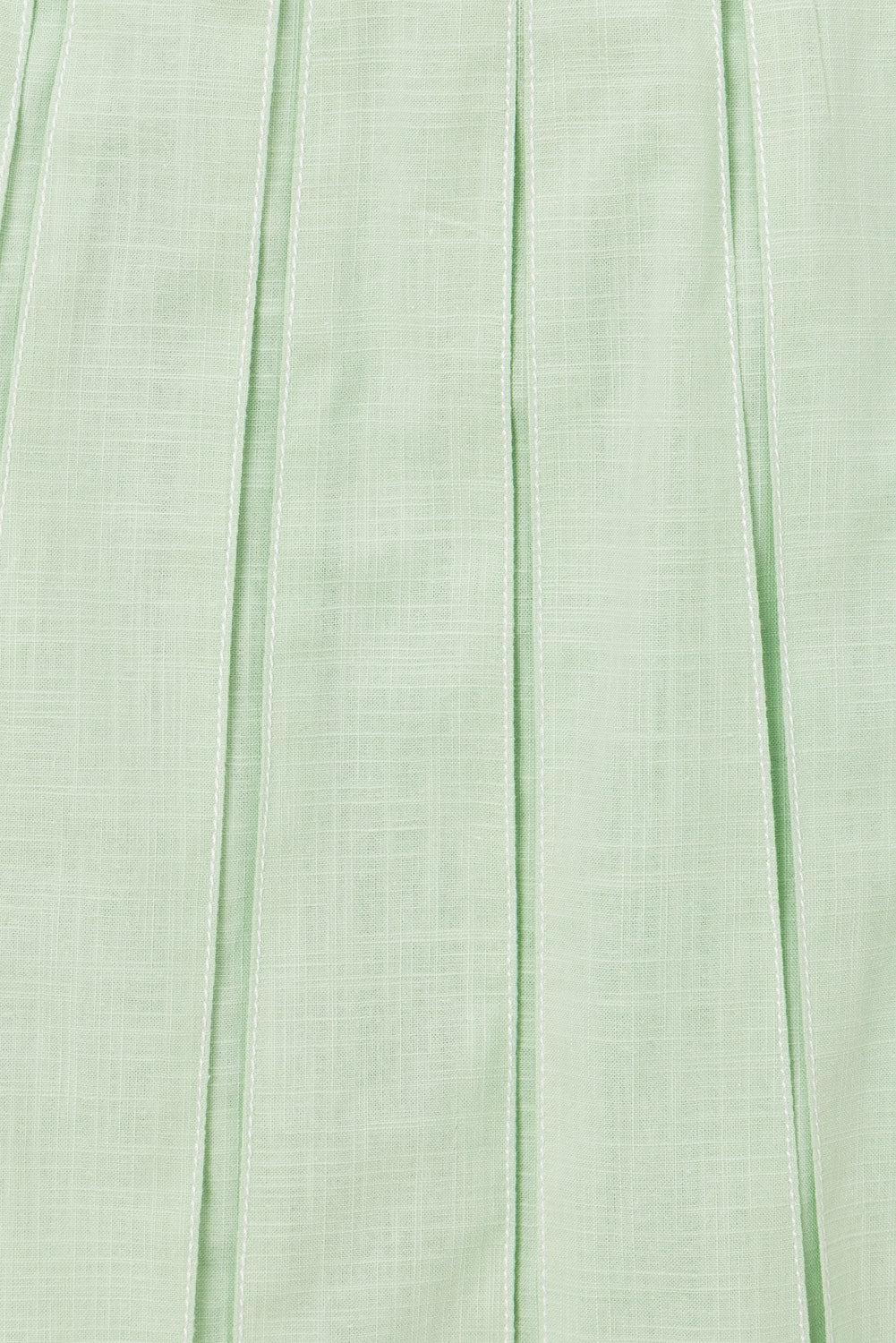Dien Wrap Skirt - Green Product Image