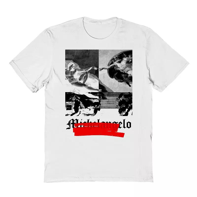 Men's apoh - Michelangelo Negative Graphic Tee,  Product Image