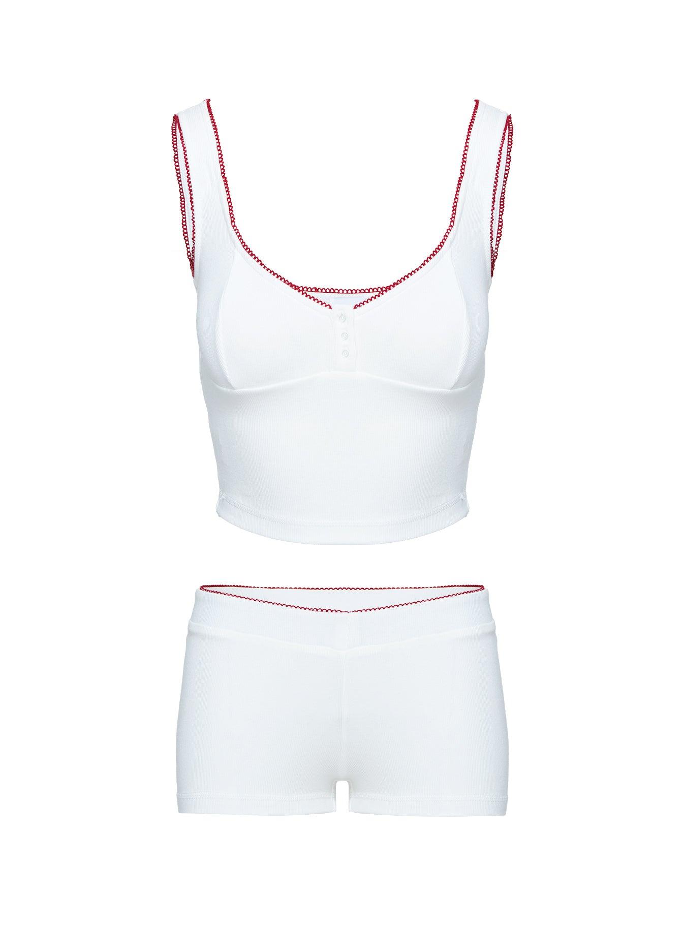 Motif Rib Sleep Set Ivory Product Image