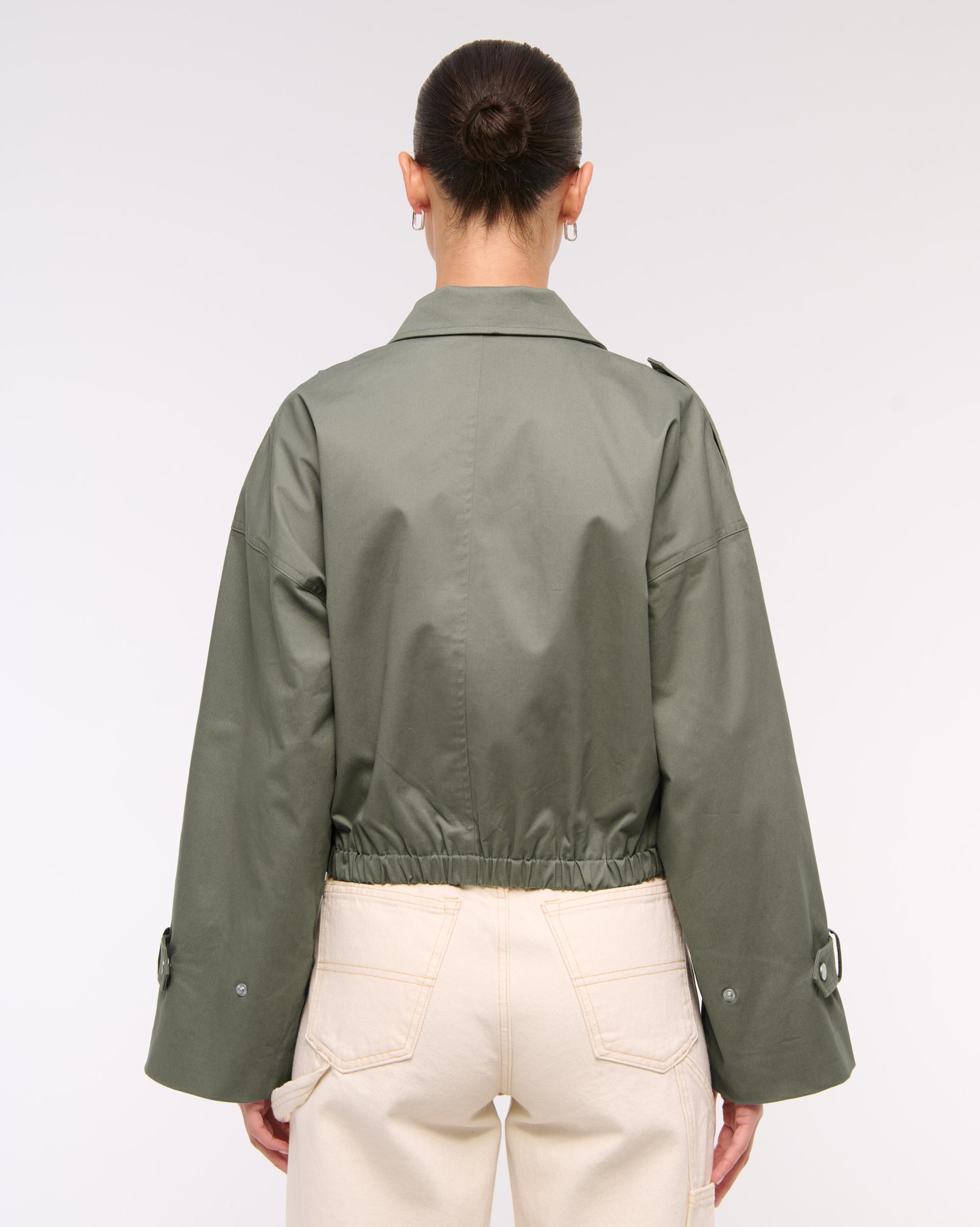 Lightweight Cinched Utility Jacket Product Image