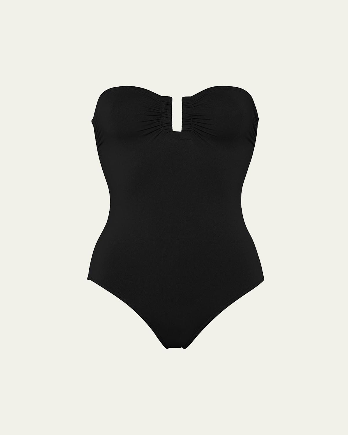 Cassiopee Strapless U-Hardware One-Piece Swimsuit Product Image