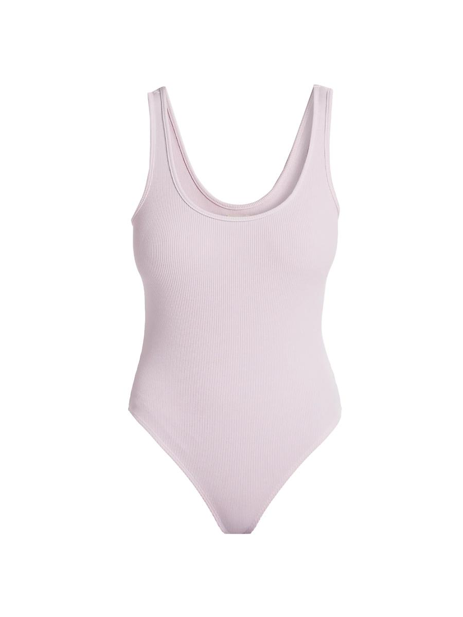 Womens Nica Scoopneck Rib-Knit Bodysuit Product Image