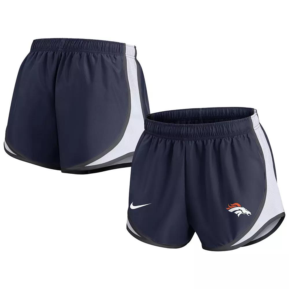 Women's Nike Navy Denver Broncos Tempo Shorts,  Product Image