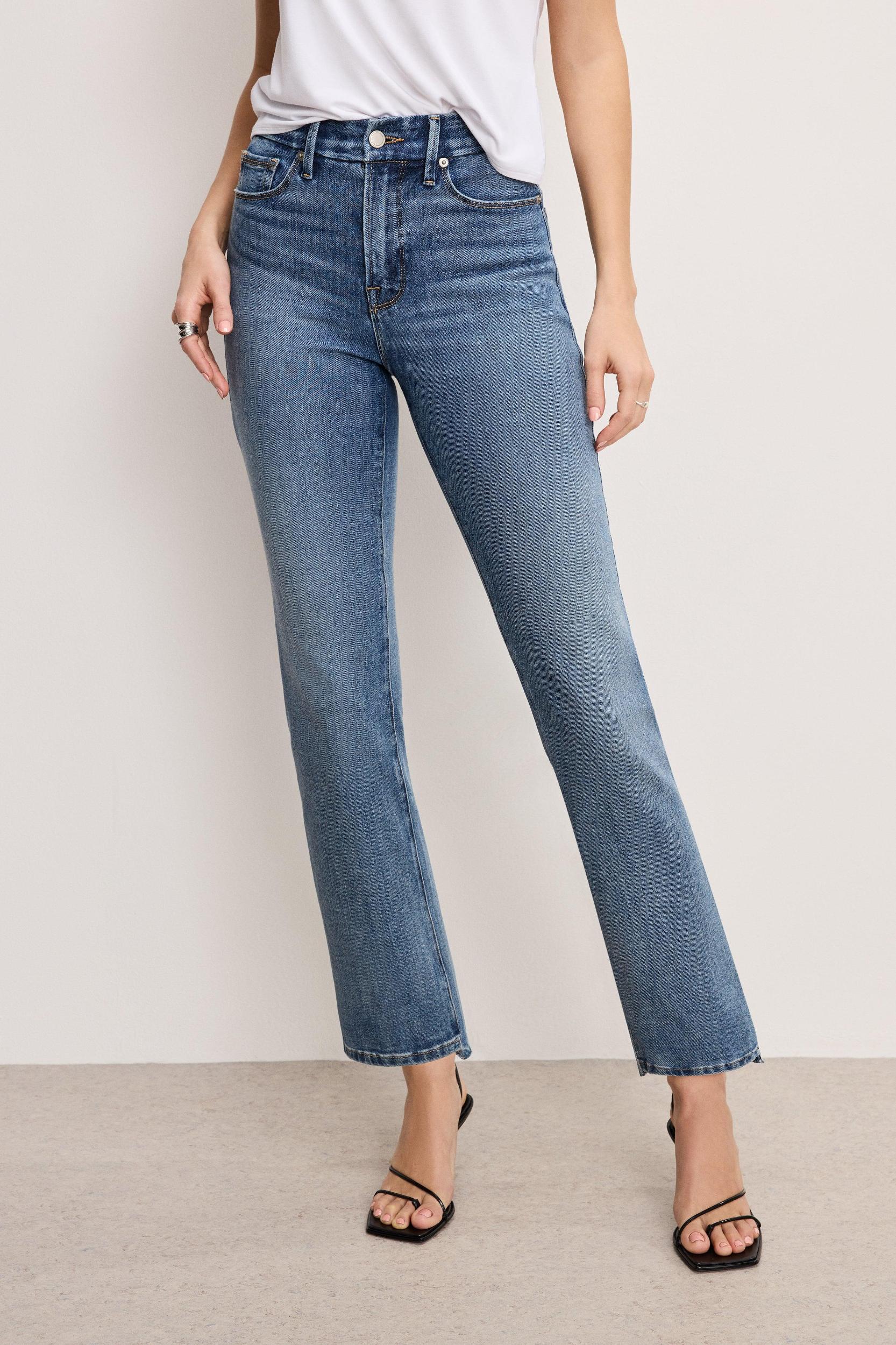 SOFT TECH GOOD LEGS STRAIGHT JEANS | INDIGO855 Product Image