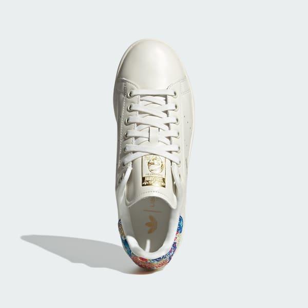 adidas Stan Smith x Liberty London Shoes Off White 8.5 Womens Product Image