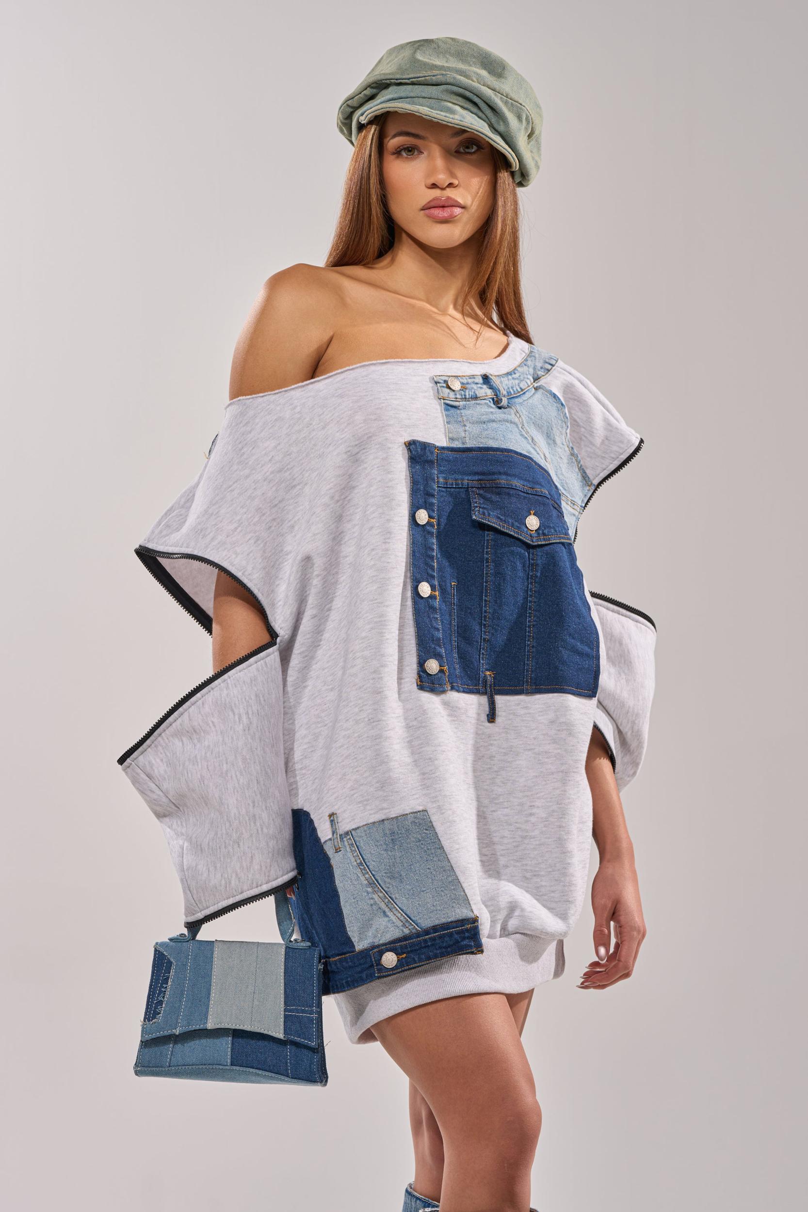 ADIRA MINI SWEATER DRESS Product Image