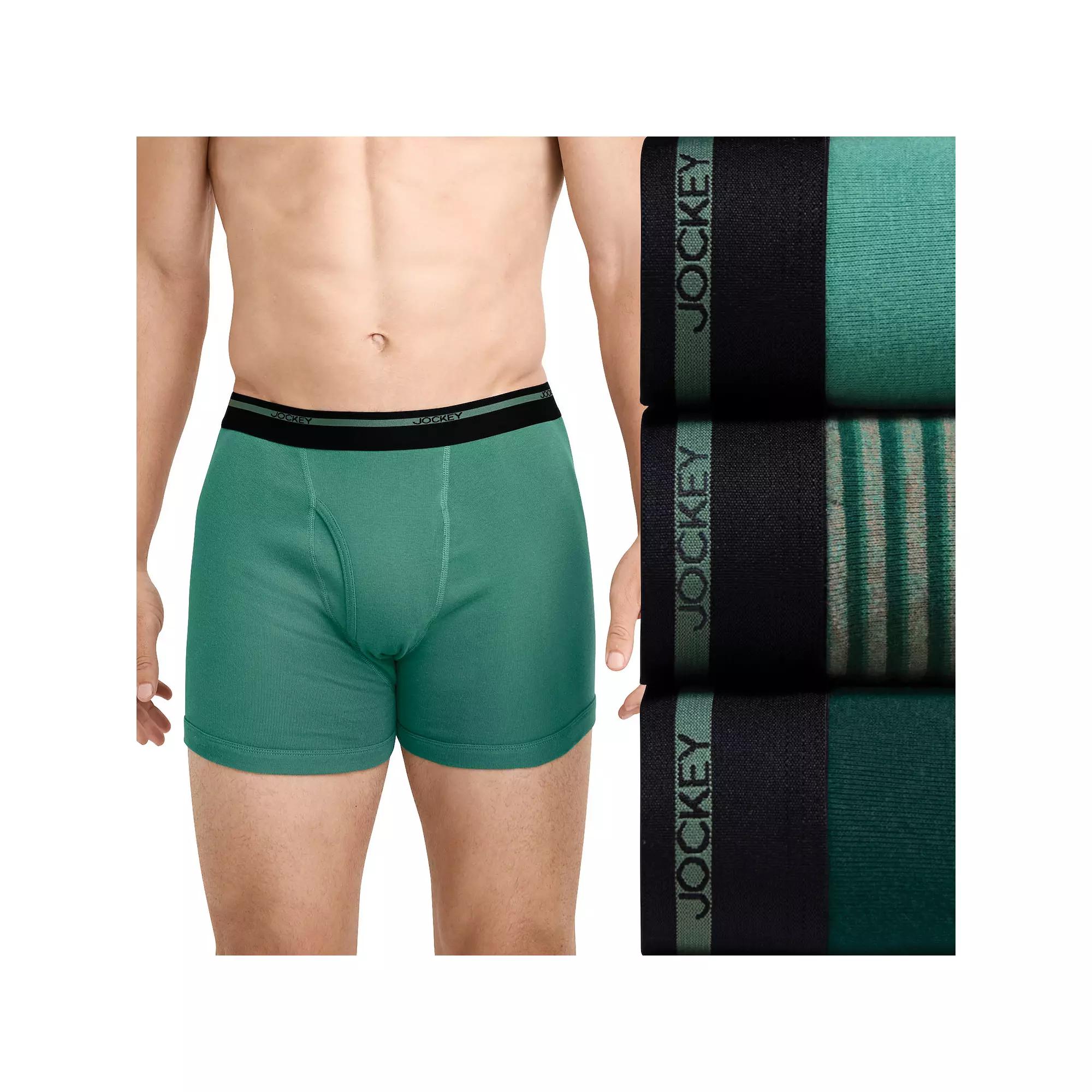Men's Jockey® 3-Pack Lightweight Classic 5" Boxer Brief,  Product Image