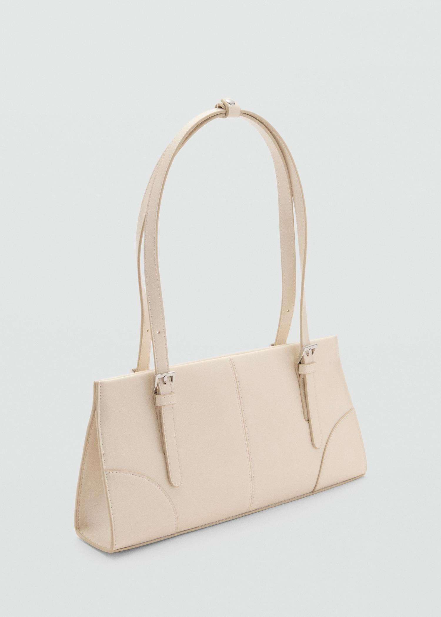 Shoulder bag with buckles - Women | MANGO USA Product Image