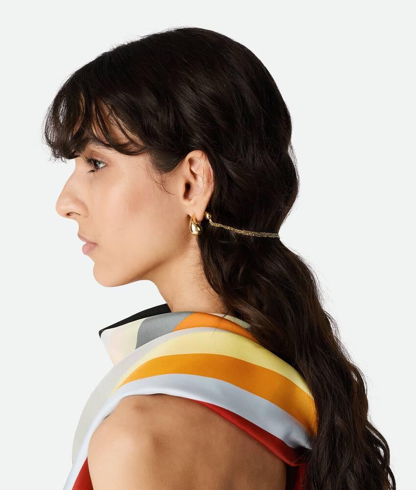 Women's Mini Drop Chain Earrings in Yellow gold Product Image