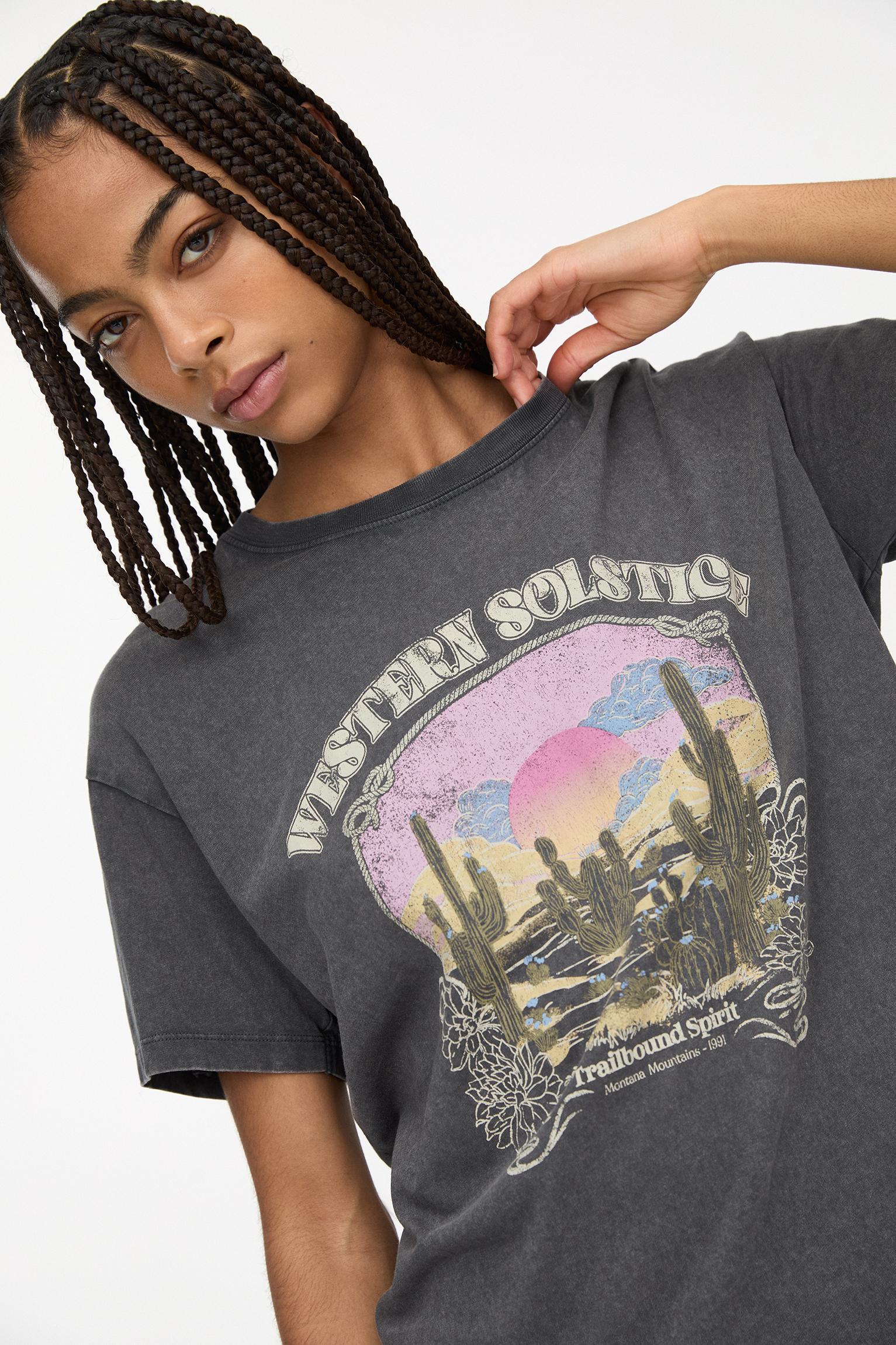 Western graphic T-shirt Product Image