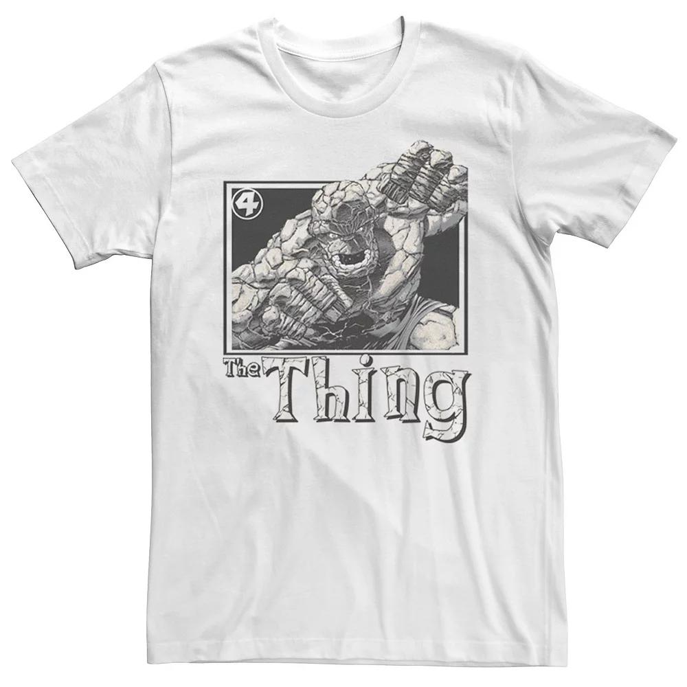 Men's Marvel Fantastic Four The Thing Simple Portrait Tee,  Product Image