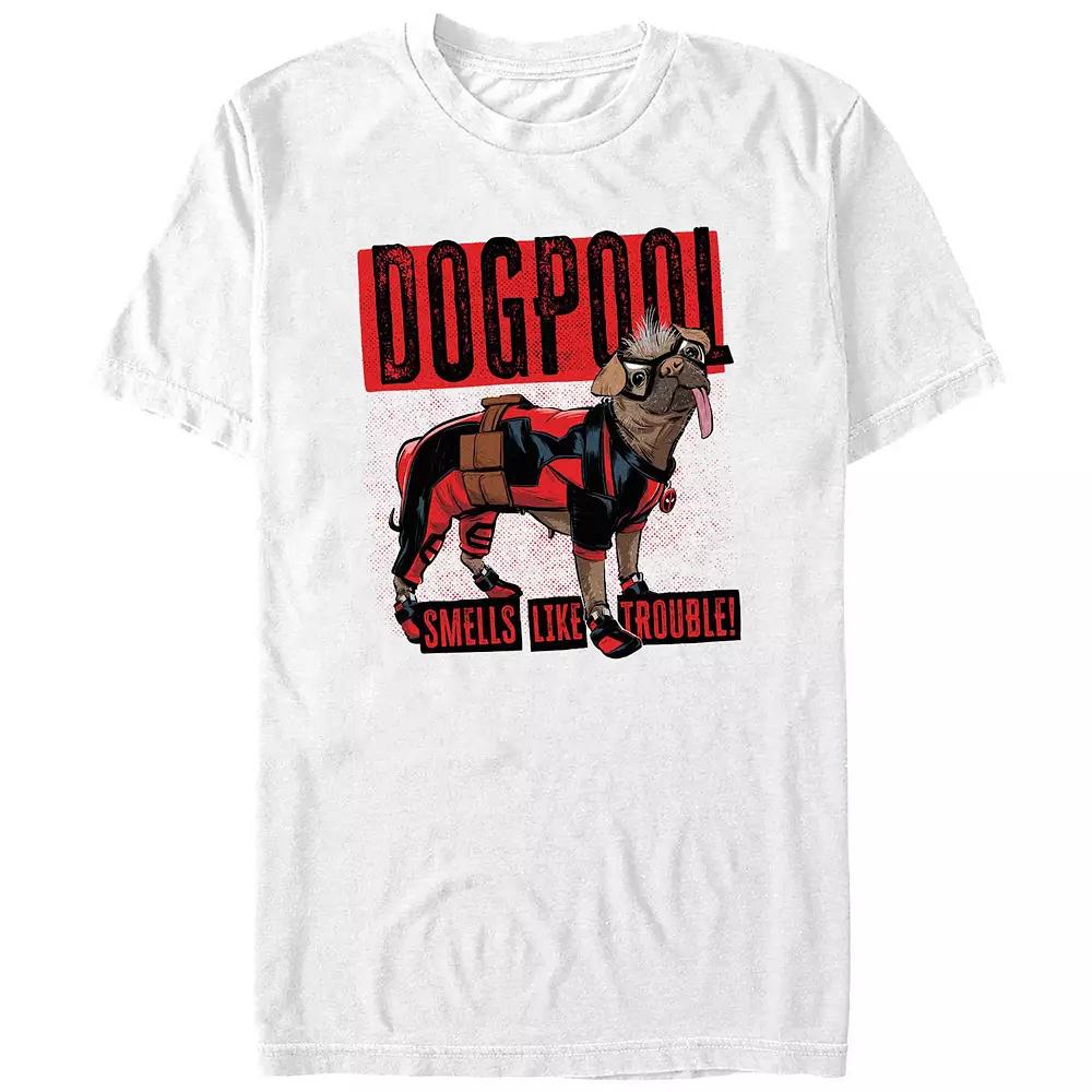 Men's Deadpool And Wolverine Dogpool Trouble Costume Graphic Tee,  Product Image