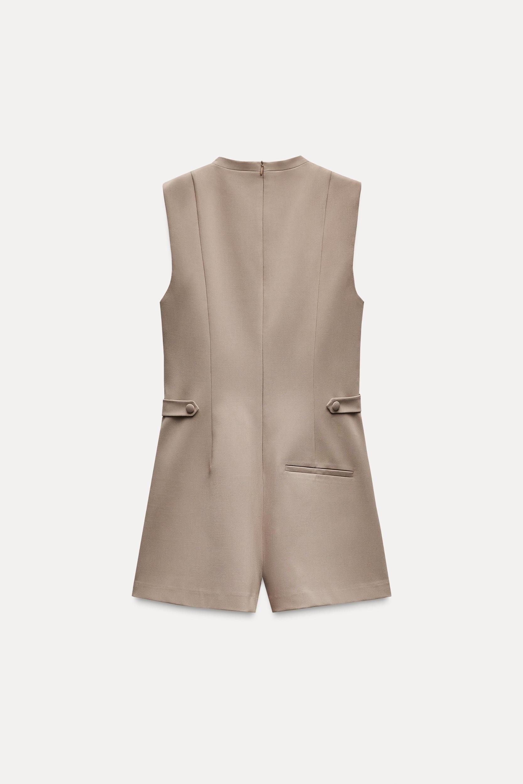 SHORT JUMPSUIT WITH BUTTONS Product Image