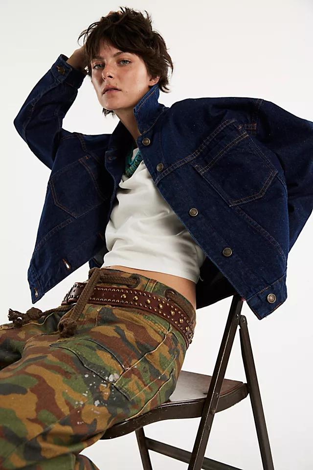 We The Free Opal Swing Denim Jacket Product Image