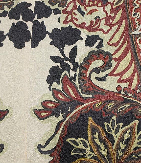 Alex Marie Adriana Collared Tie Waist Midi Dress Product Image