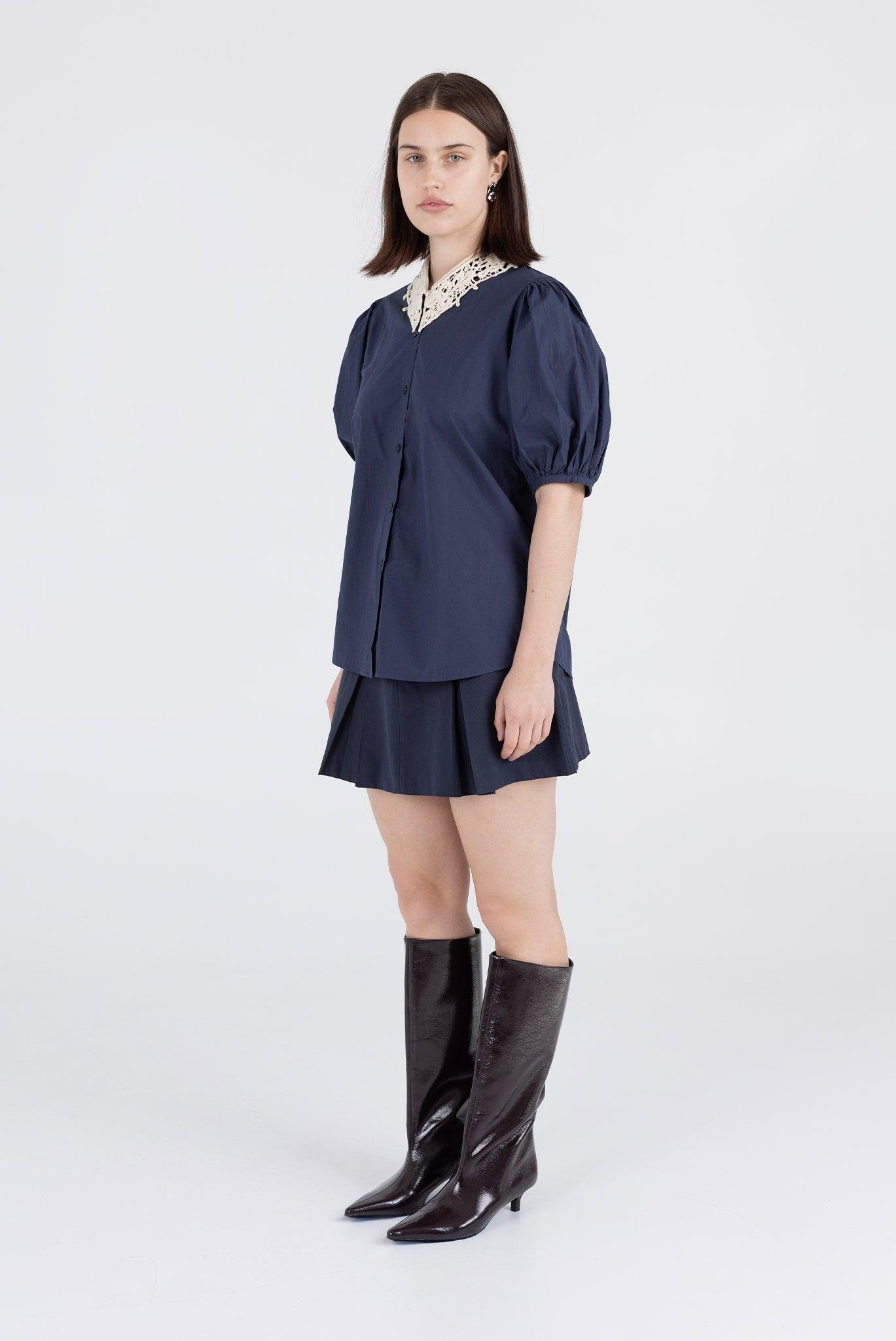 Emma Top - Navy Product Image