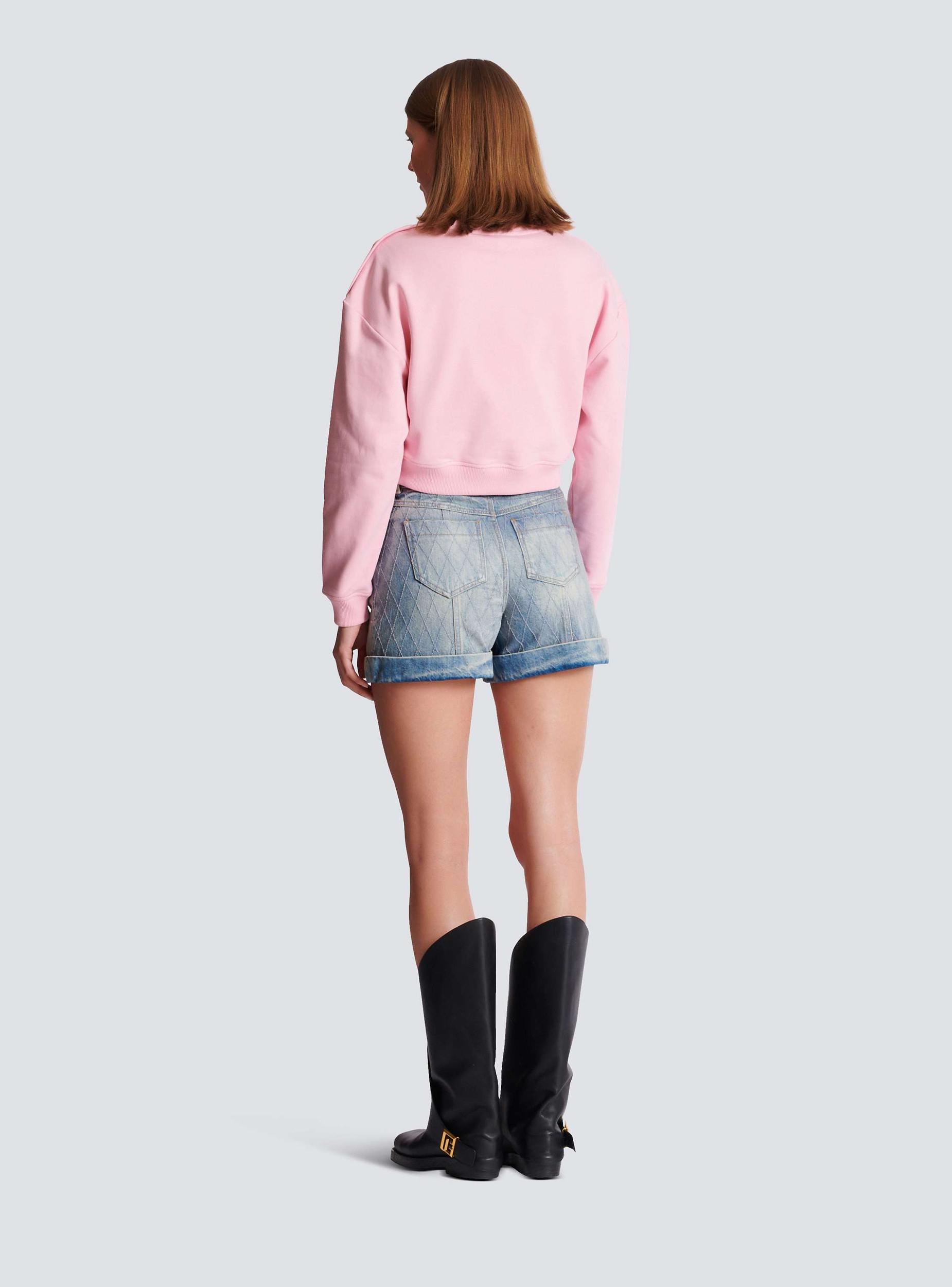 Printed Balmain Paris sweatshirt Product Image