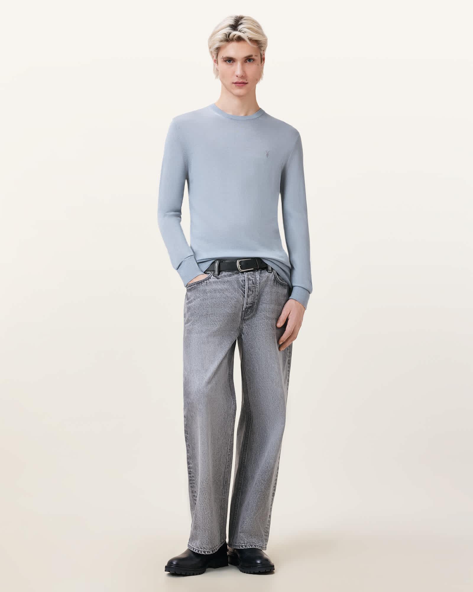 Mode Merino Wool Ramskull Sweater Product Image