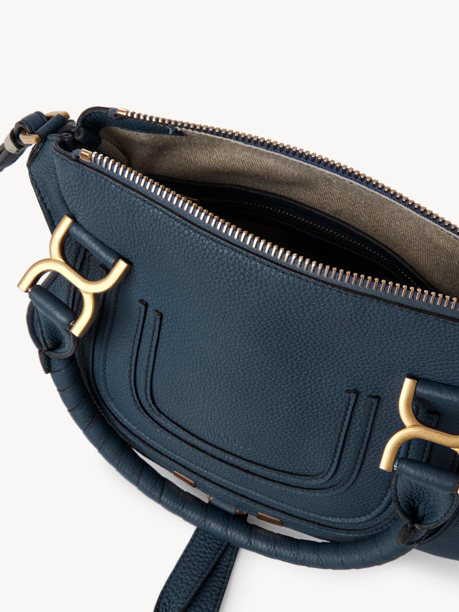 Small Marcie bag in grained leather Product Image