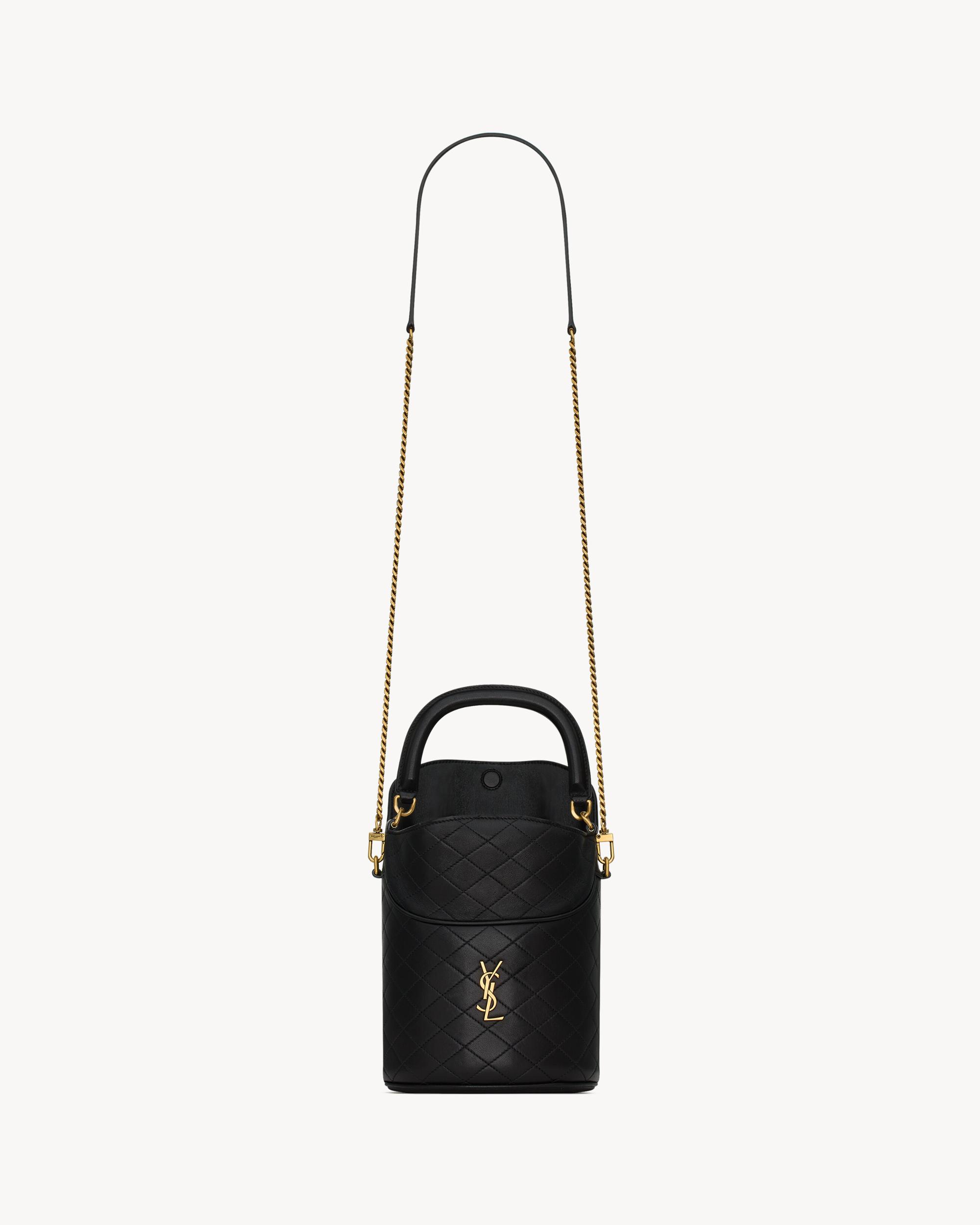 GABY bucket bag in lambskin Product Image