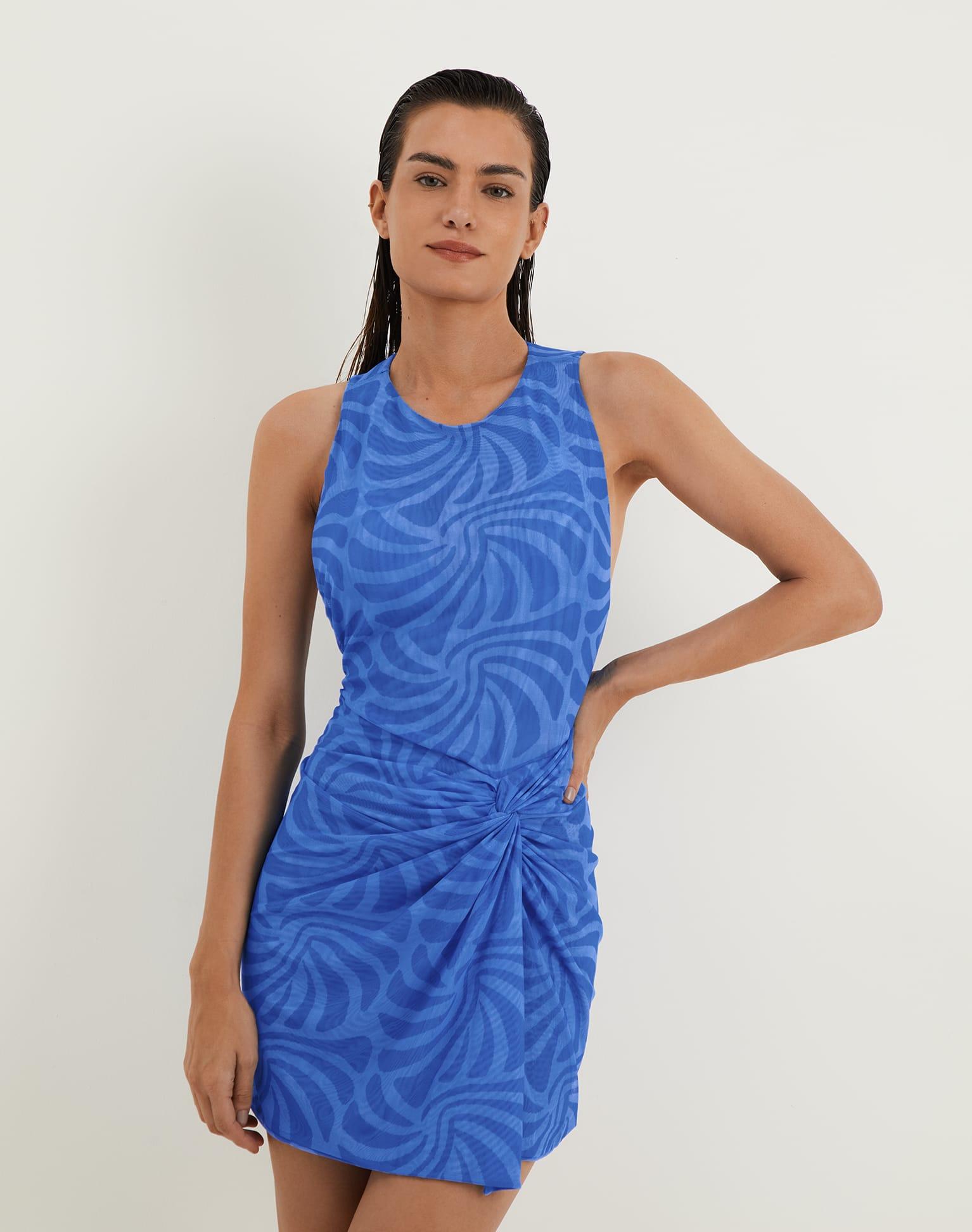 Mila Short Cover Up - Neptune Product Image