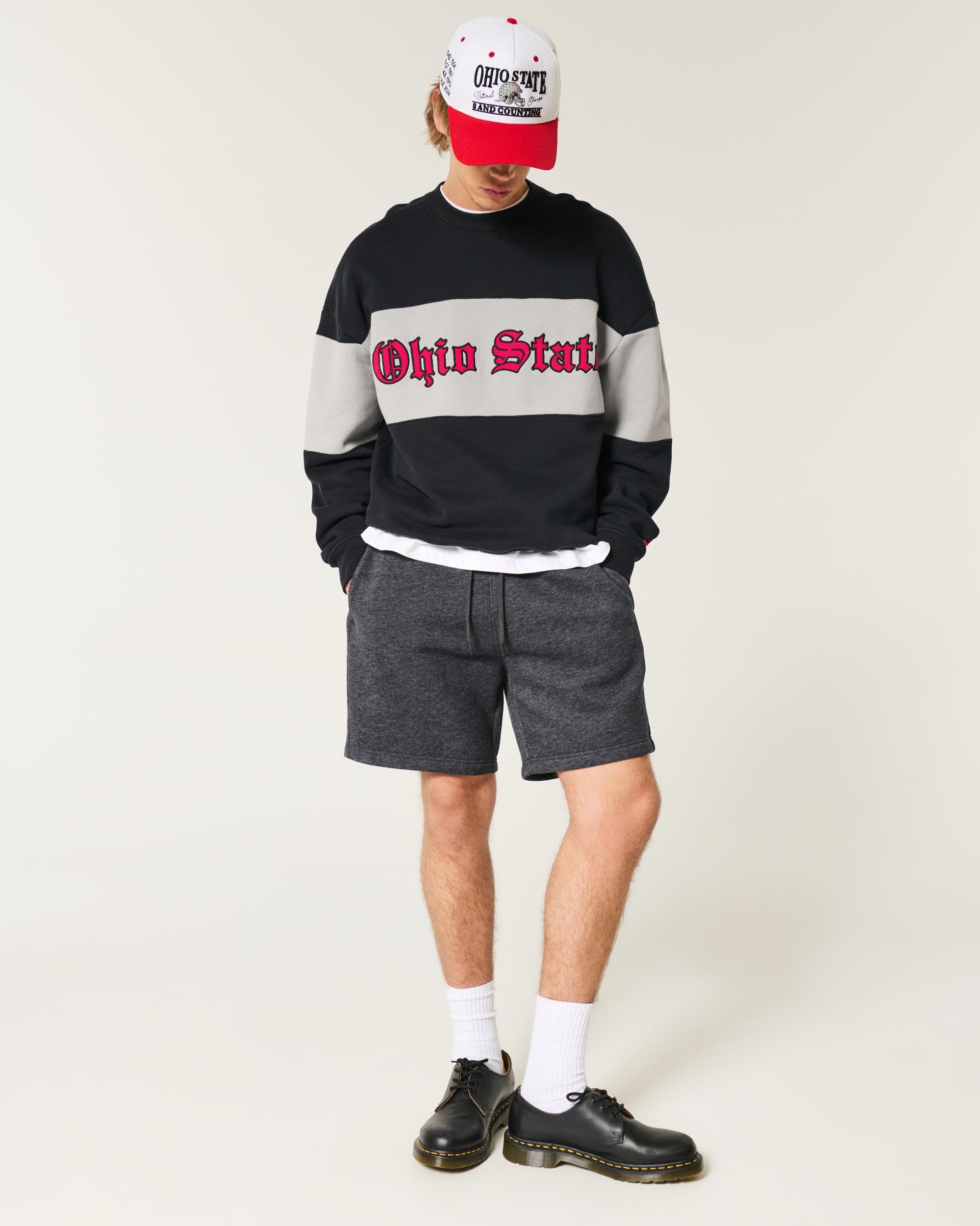 Northwestern Wildcats Graphic Crew Sweatshirt Product Image