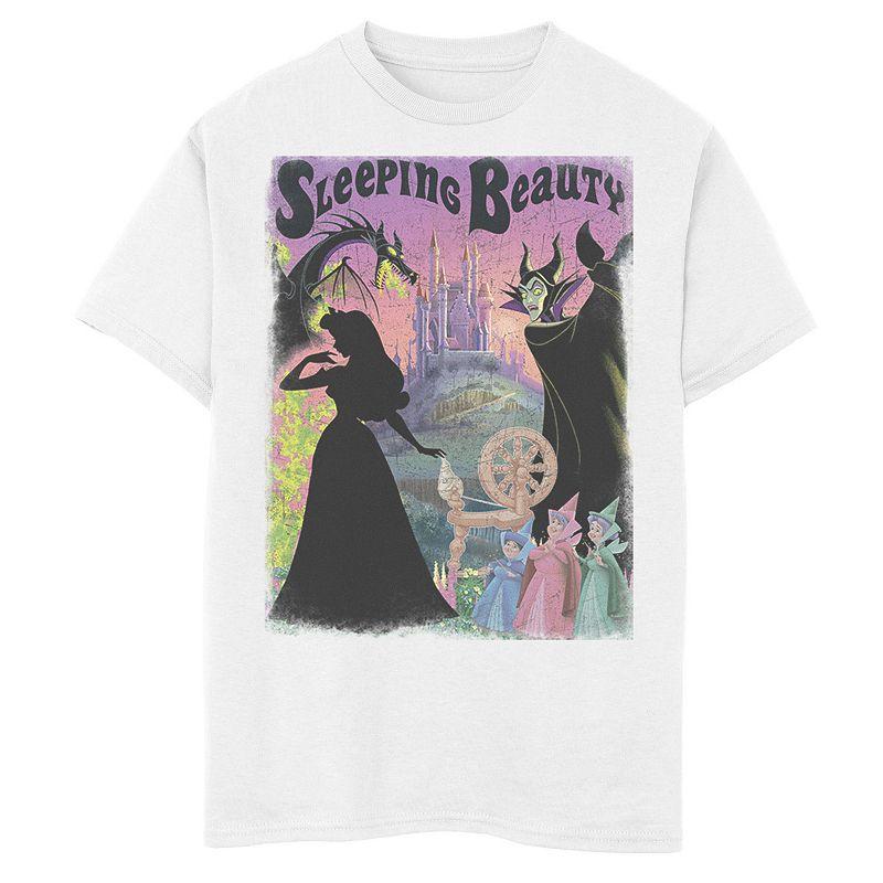 Disney's Sleeping Beauty Aurora Maleficent Men's Poster Tee, Boy's,  Product Image