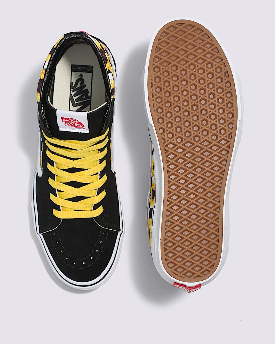 Customs Sk8-Hi Checkerboard Shoe in Customs| Vans US Product Image