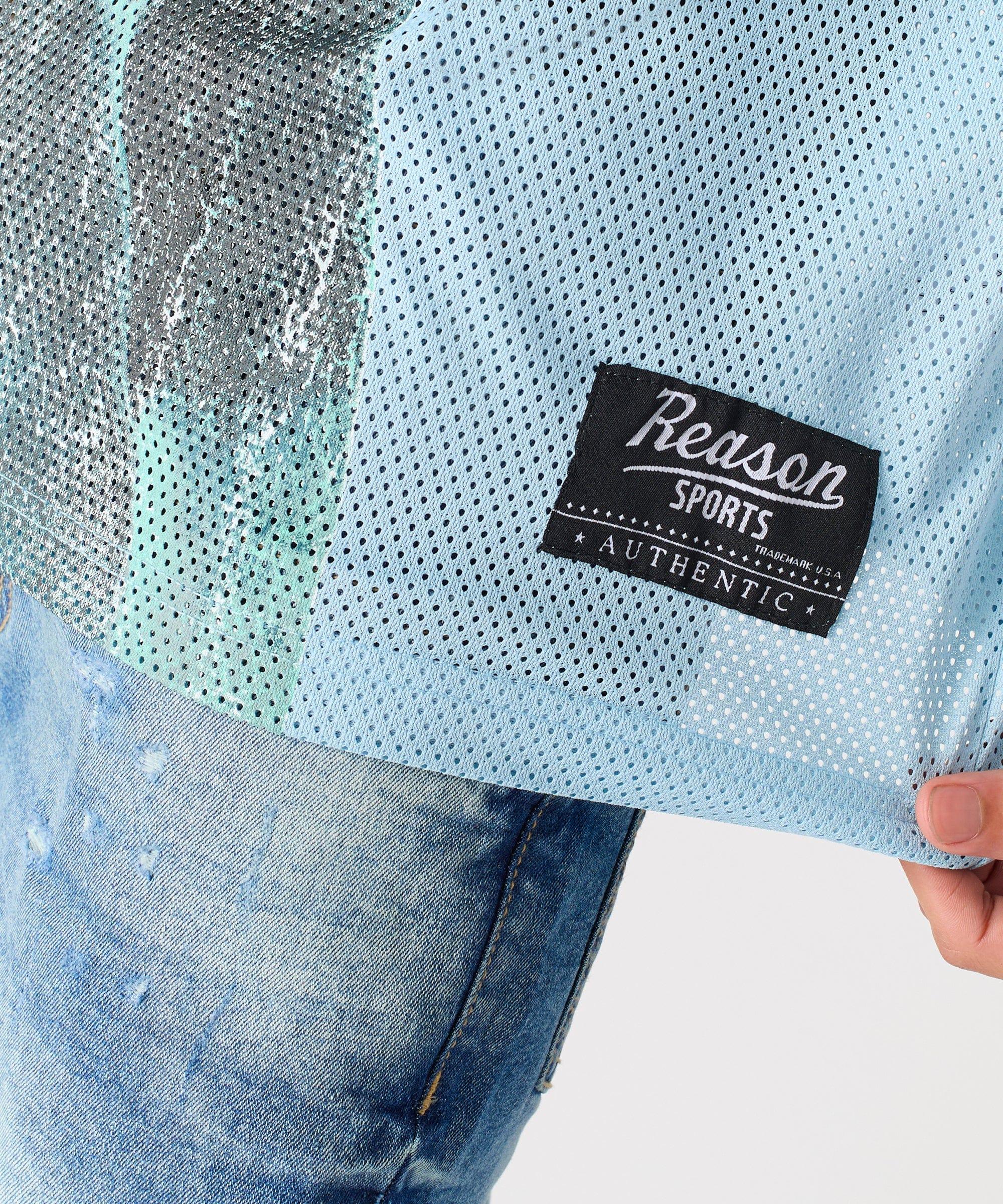 Jaws Football Jersey - Light Blue Product Image