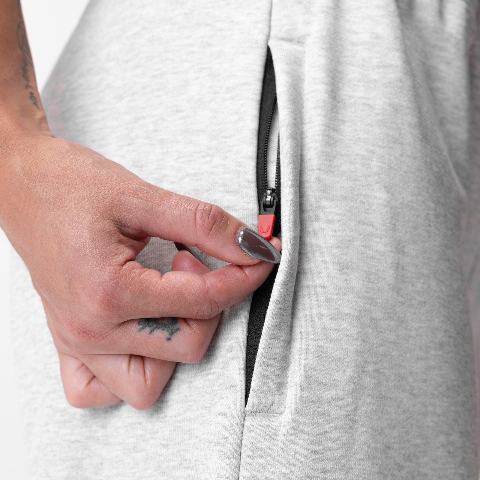 ASRV x Equinox Sorona® French-Terry Oversized Jogger - Heather Grey Product Image