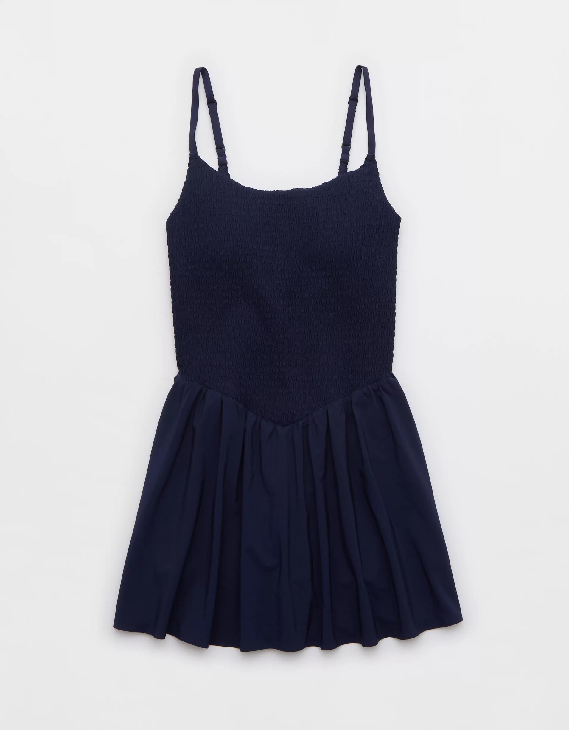 OFFLINE By Aerie Real Me Smocked Flowy Dress Product Image