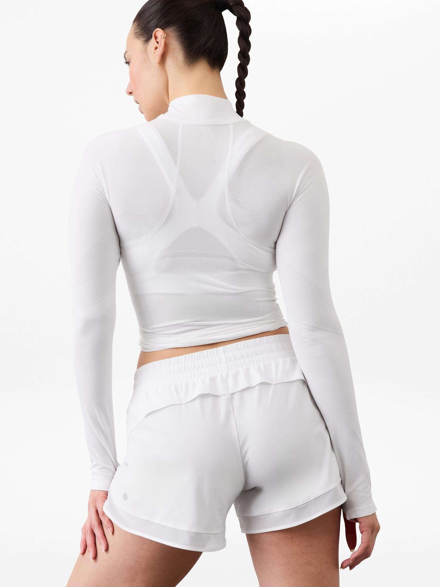 Mesh Racer Run Mid Rise 4 Short Product Image