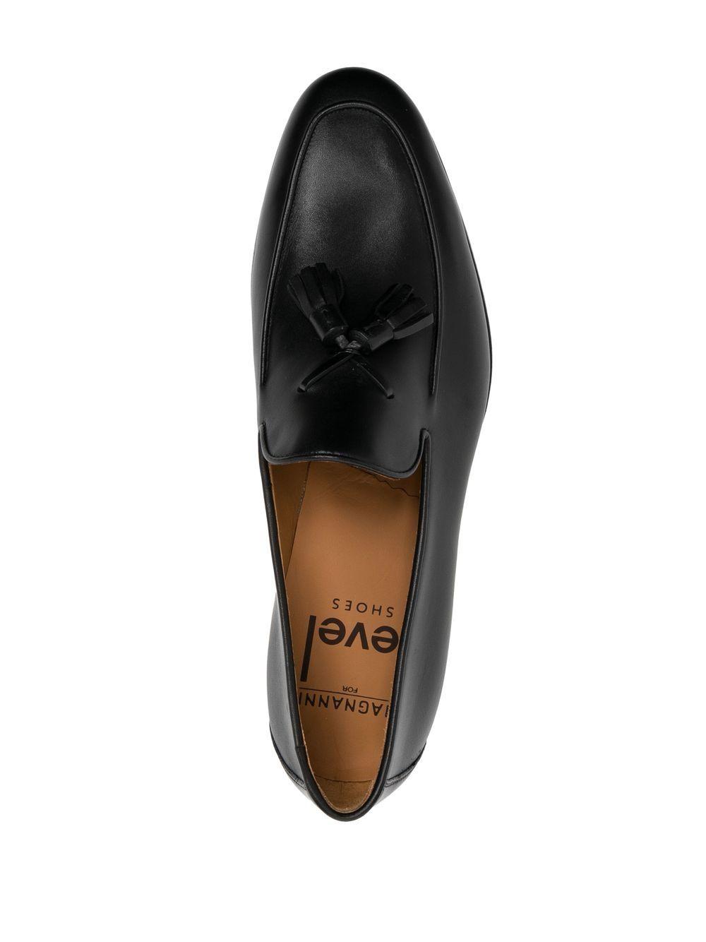 leather tassel-detail loafers Product Image