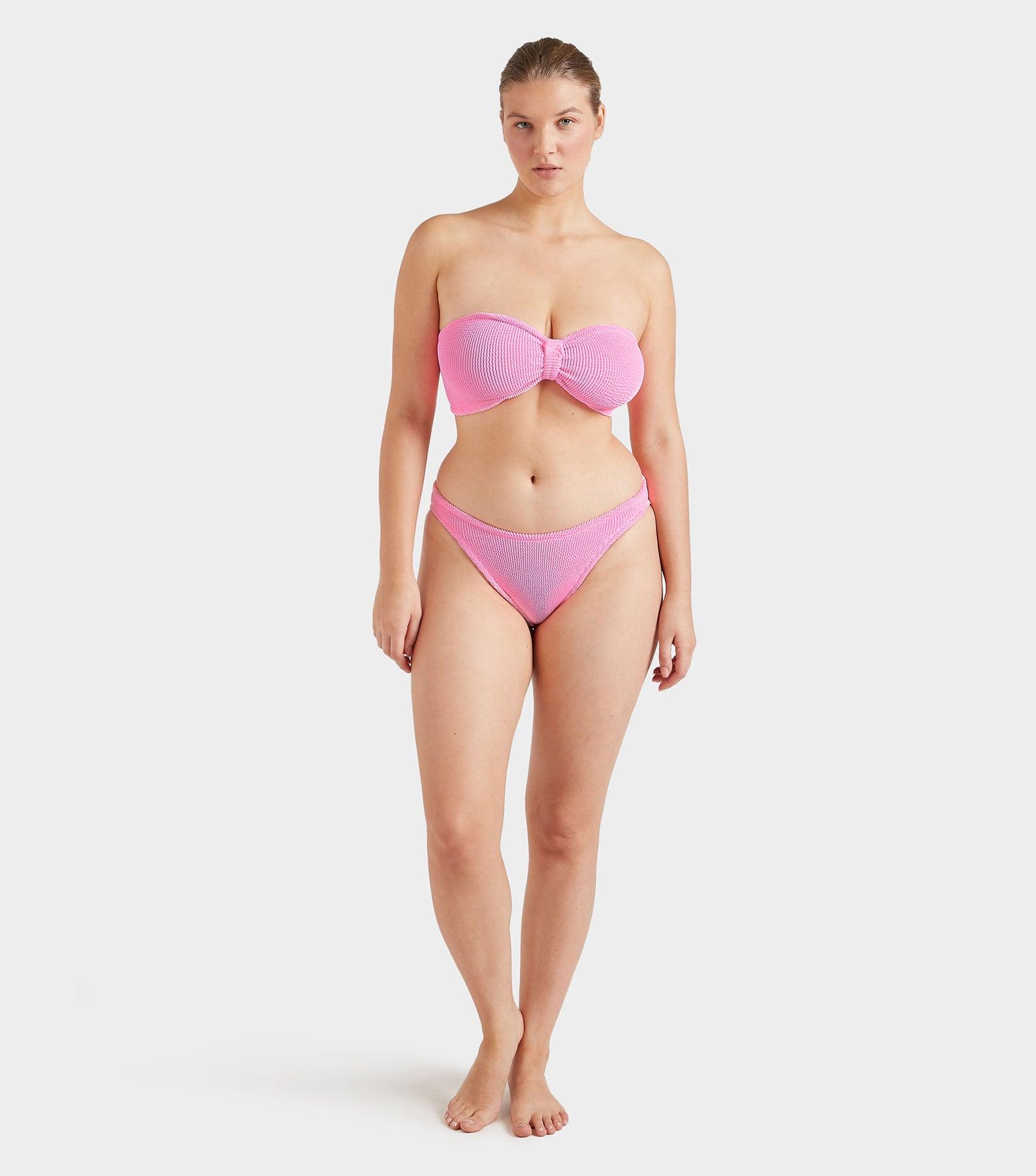 Coverage Jean Bikini - Bubblegum Product Image