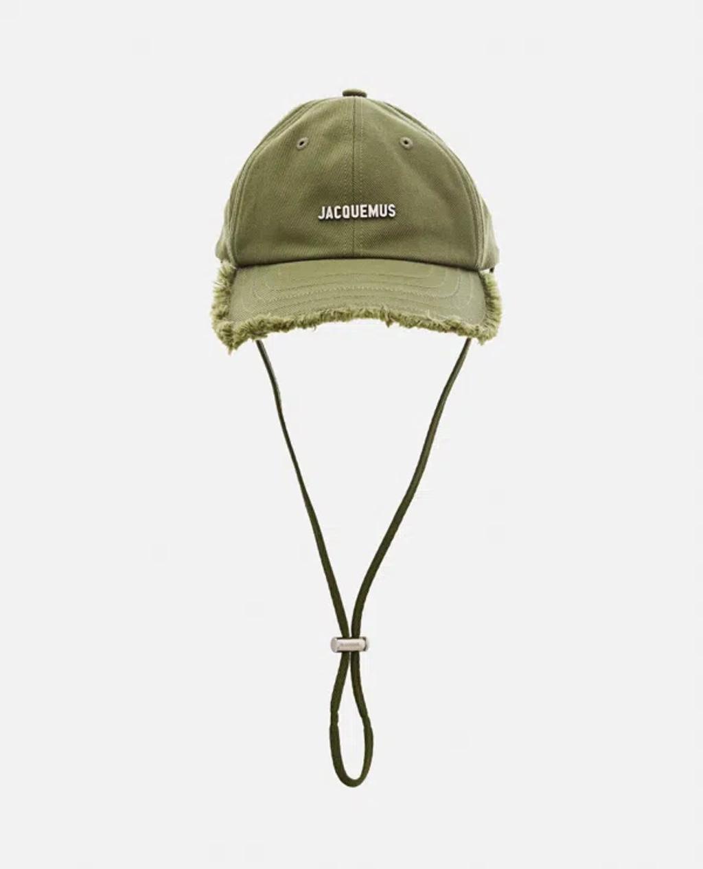 JACQUEMUS La Casquette Artichaut Accessories In Green Product Image