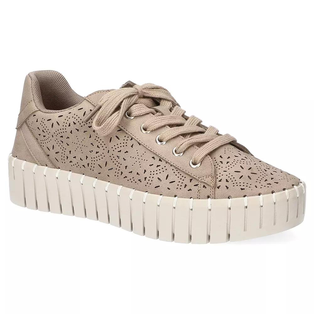 Easy Street Retta Womens Comfort Platform Sneakers Product Image