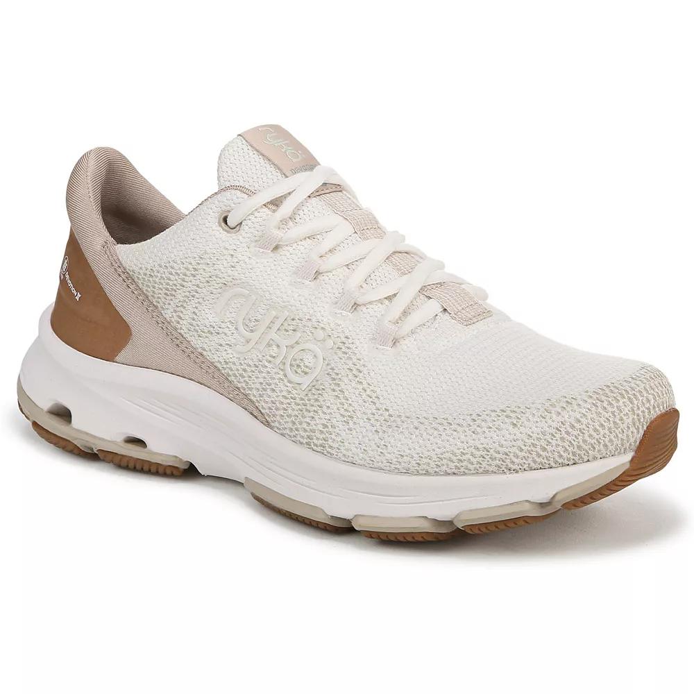 Ryka Devotion X One Planet Women's Walking Sneakers, Size: 8.5 Wide, Gardenia White Product Image