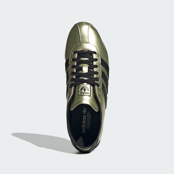 Womens adidas Tokyo Athletic Shoe Metallic / Core Black / Gold Metallic Product Image