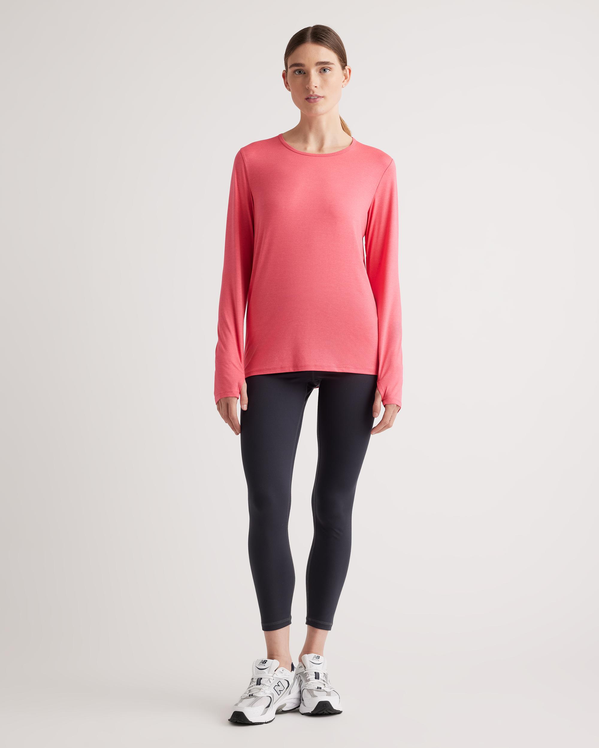 Quince | Women's Flowknit Breeze Long Sleeve Top 100% Polyester Product Image