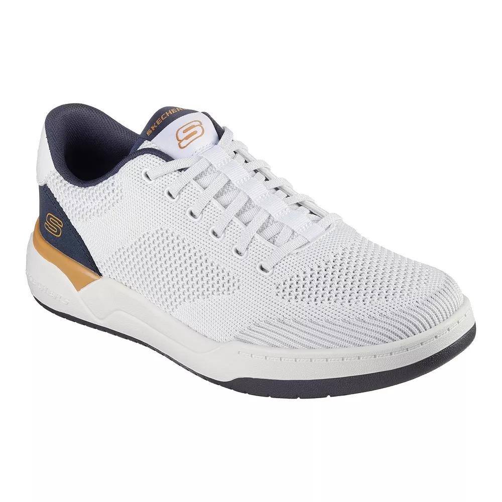 Skechers Relaxed Fit® Corliss Dorset Men's Shoes, Size: 12, White Product Image