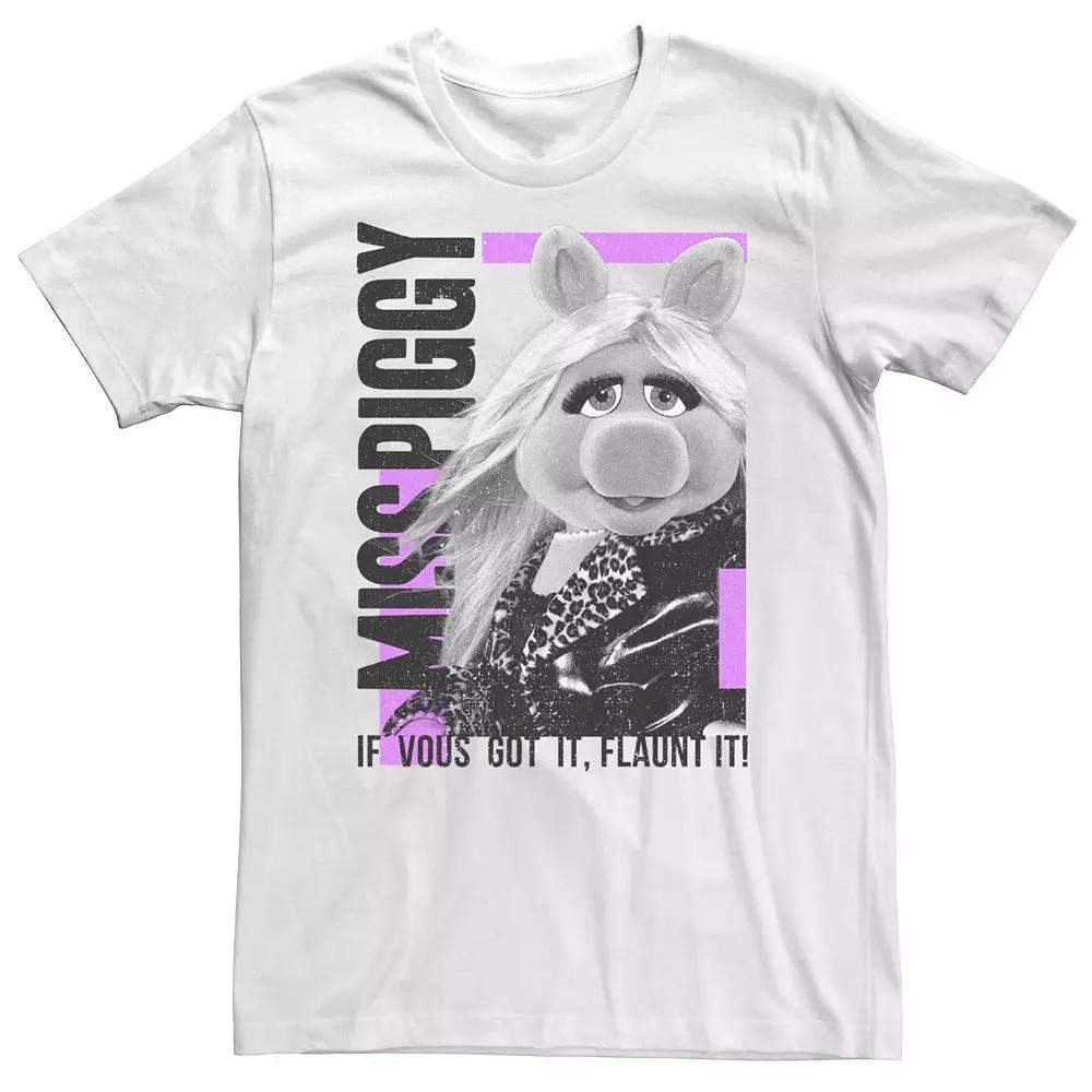 Big & Tall Disney The Muppets Miss Piggy "If Vous Got It, Flaunt It!" Tee, Men's,  Product Image