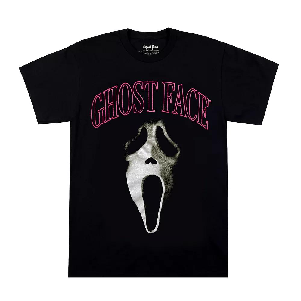 Men's Ghostface Graphic Tee, Size: Large, Black Product Image