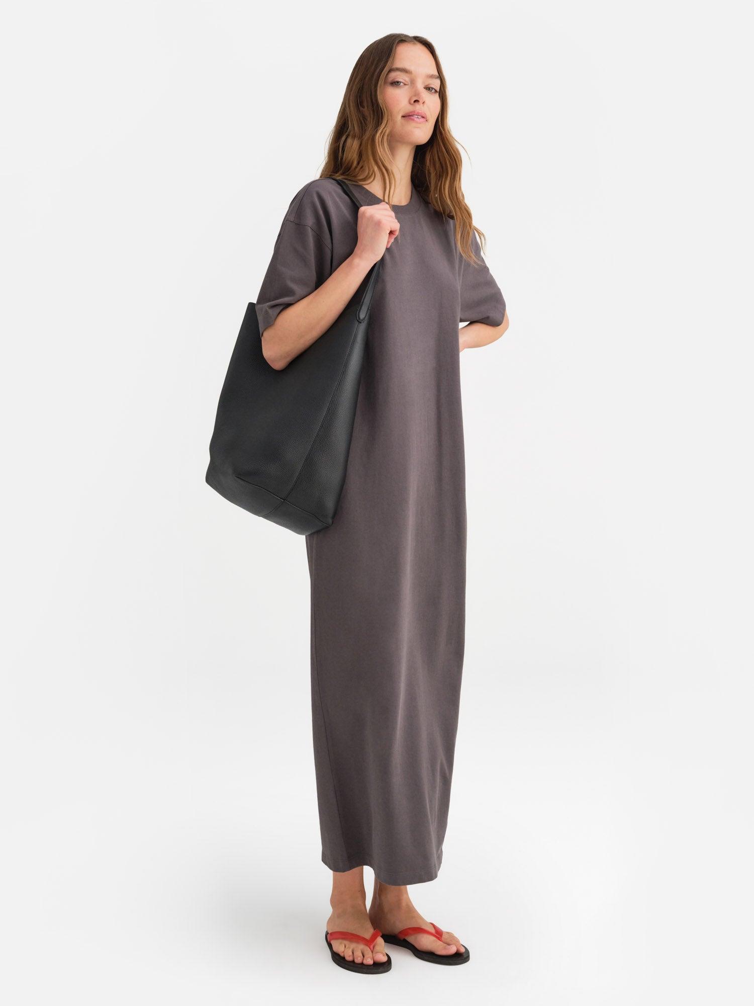 Organic Heavyweight Tee Dress Female Product Image