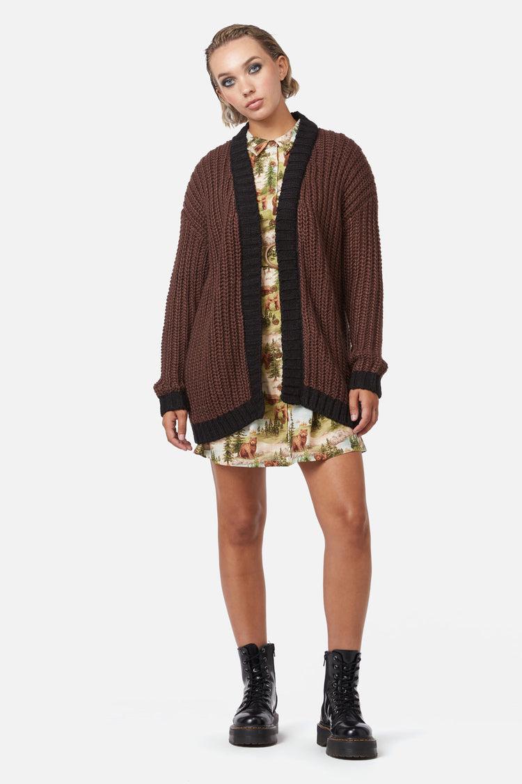 Field Work Chunky Knit Cardi Product Image