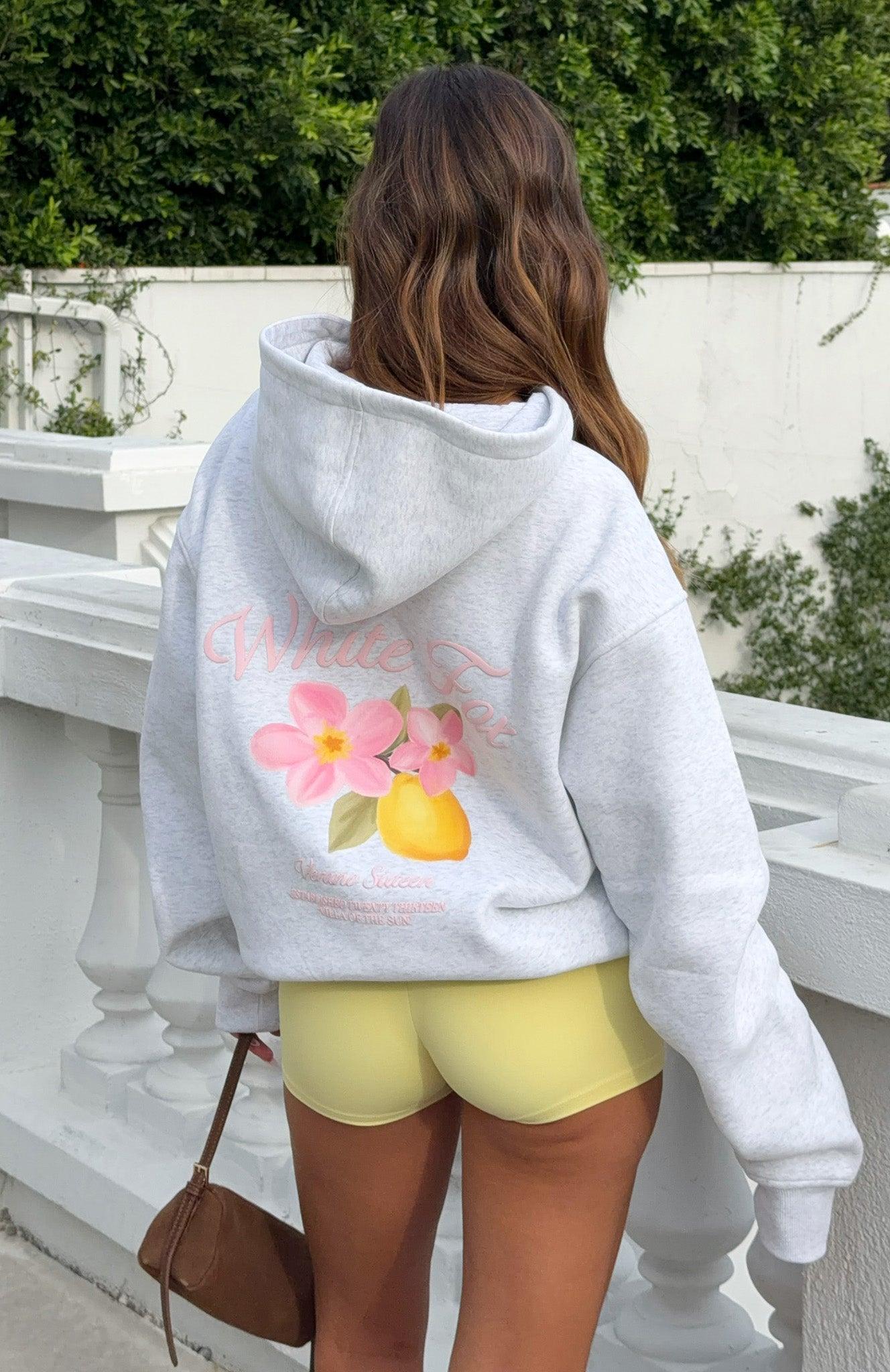 Verano Sixteen Valeria Oversized Hoodie Grey Marle Product Image