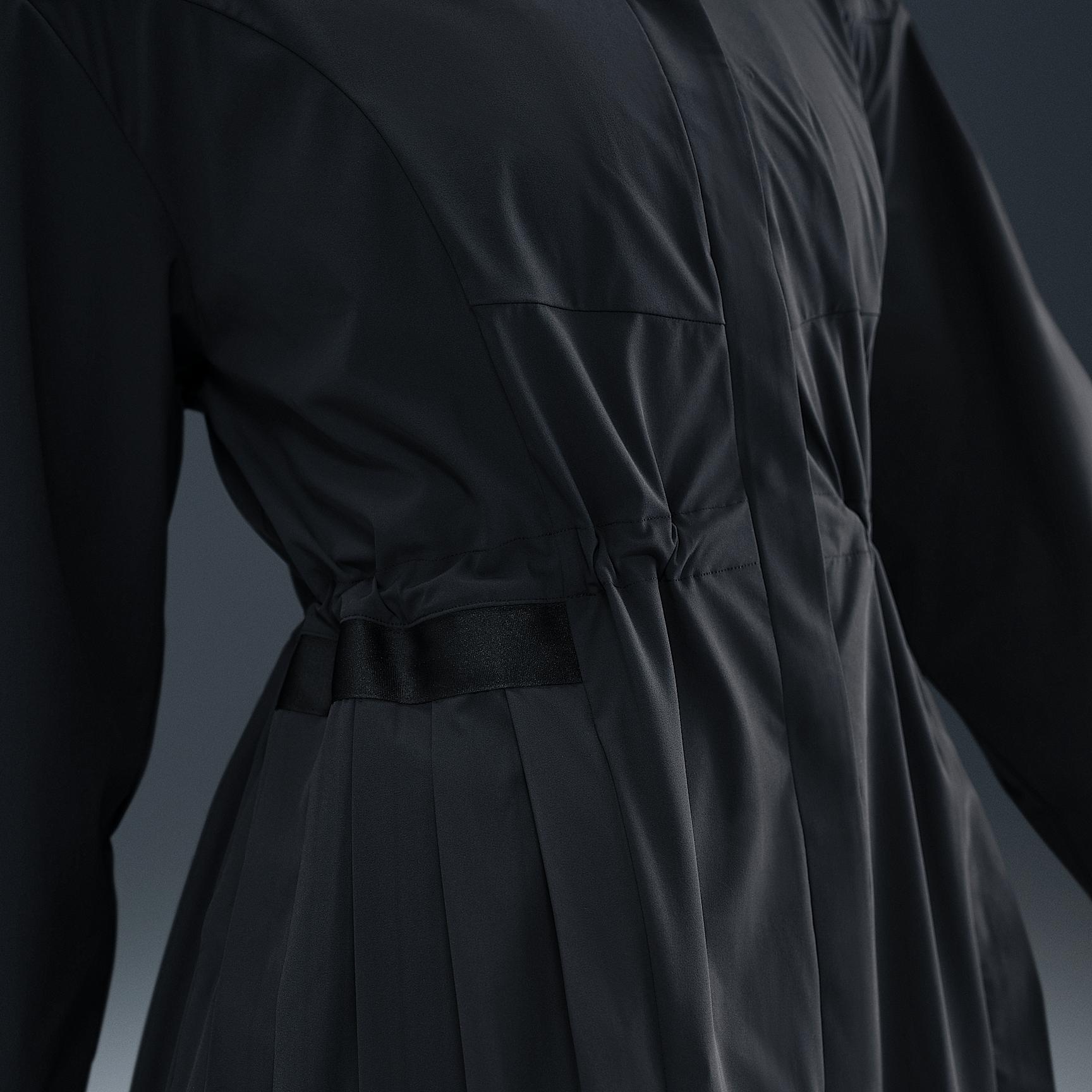 Nike Womens 24.7 PerfectStretch Dri-FIT Oversized Trench Coat | HV3627-010 Product Image