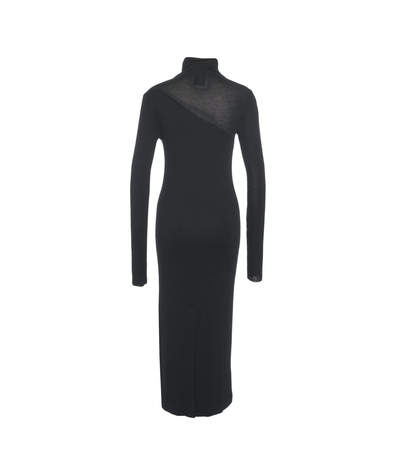 Maxi dress with turtleneck Product Image