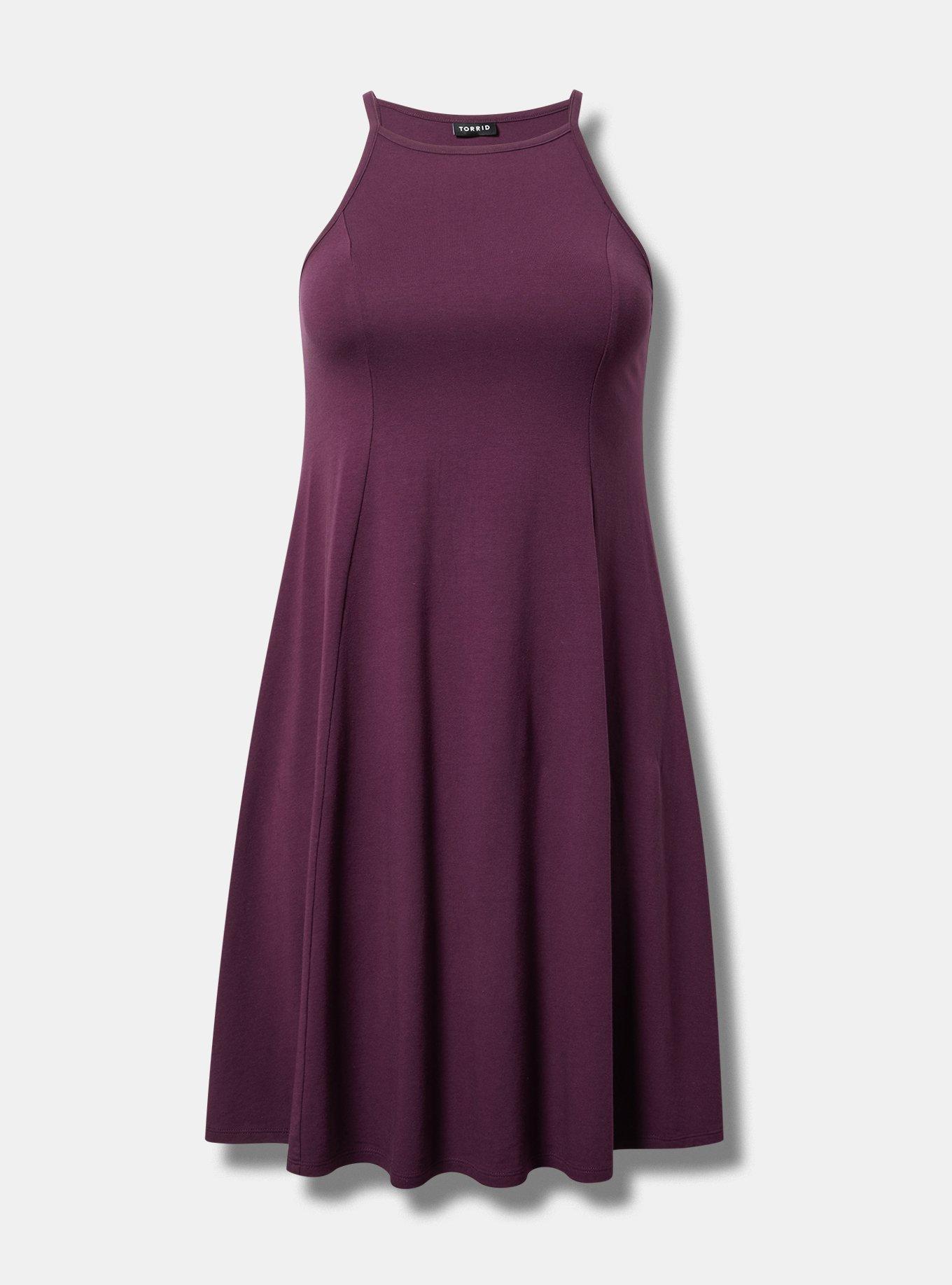 Goddess Trapeze Mini Dress Product Image