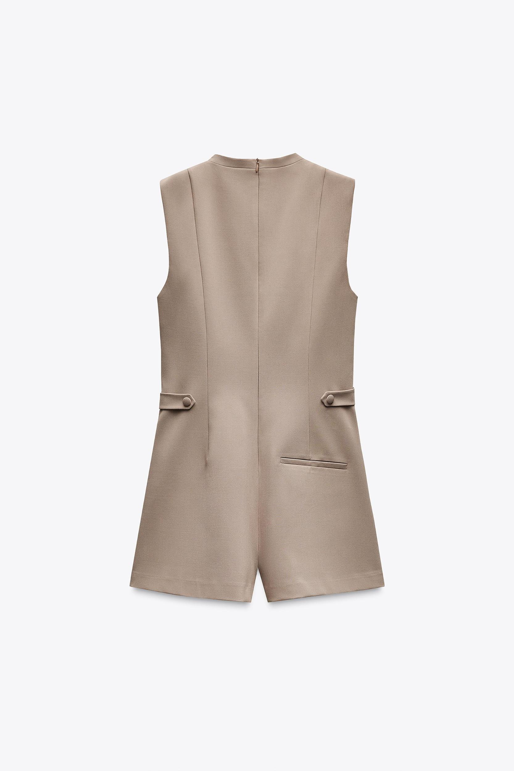 SHORT JUMPSUIT WITH BUTTONS Product Image