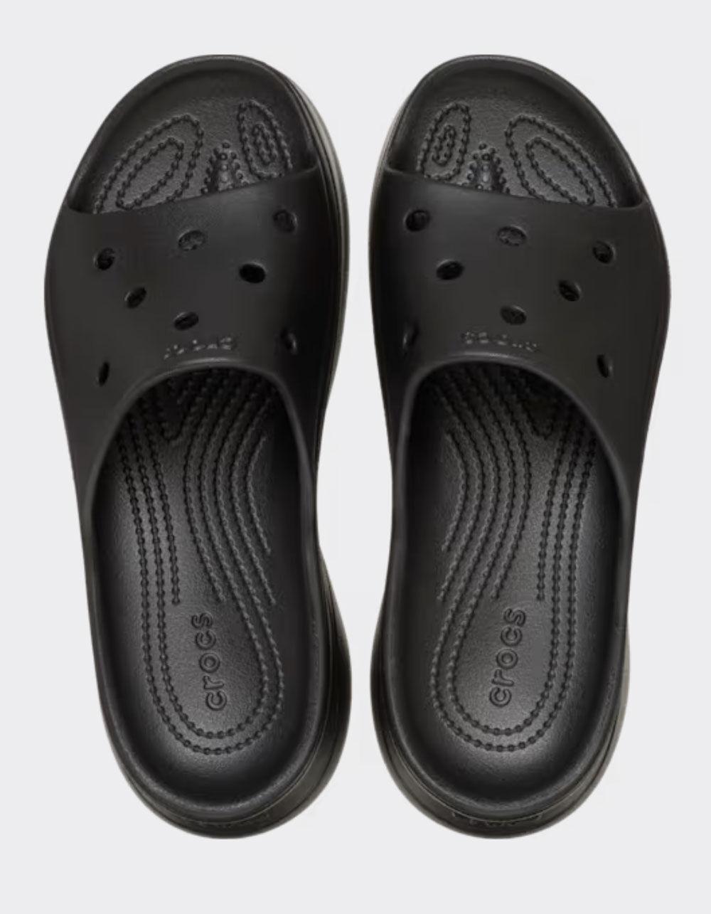 CROCS Bae Womens Slide Sandals - BLACK Product Image